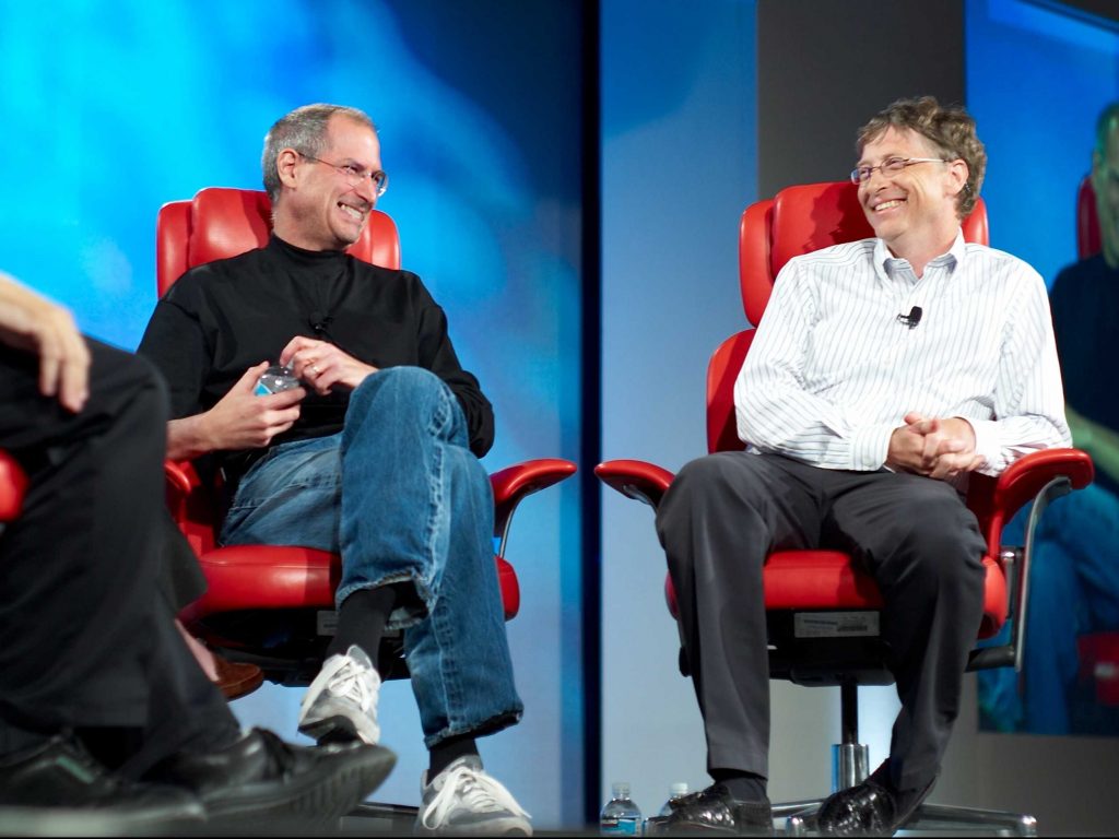 Legătura necunoscută dintre Steve Jobs și Bill Gates