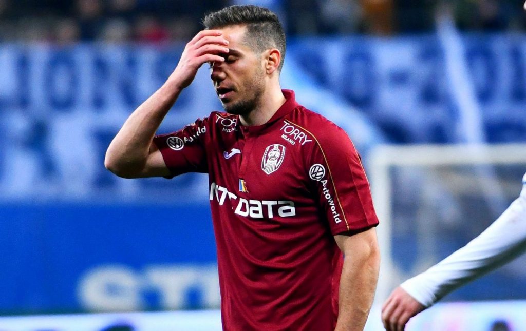 Scandal la meciul lui CFR Cluj. Alexandru Chipciu l-a luat de gât pe un fan