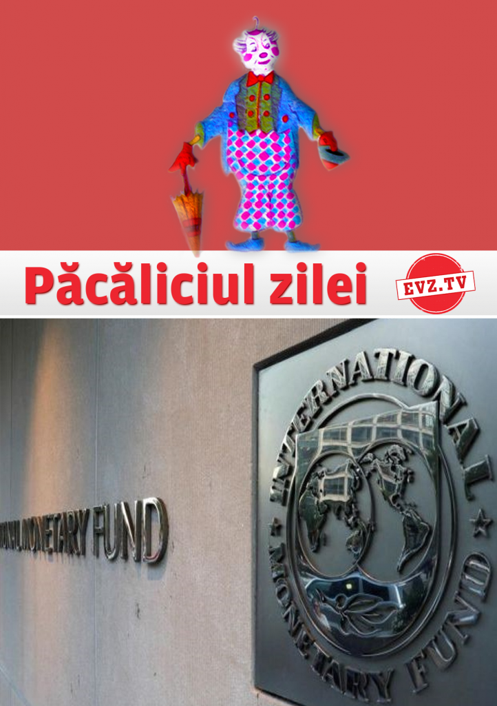 EVZ Play. Păcăliciul zilei. Cioclii FMI, pregătiți de jefuirea unui păcălici în agonie: România