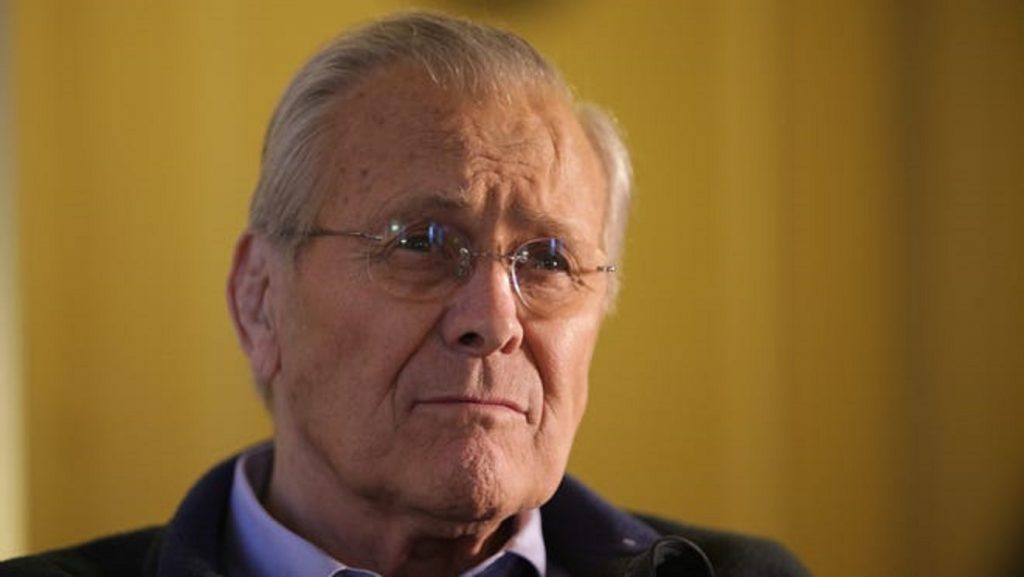 Donald Rumsfeld, fostul şef al Pentagonului a murit la vârsta de 88 de ani
