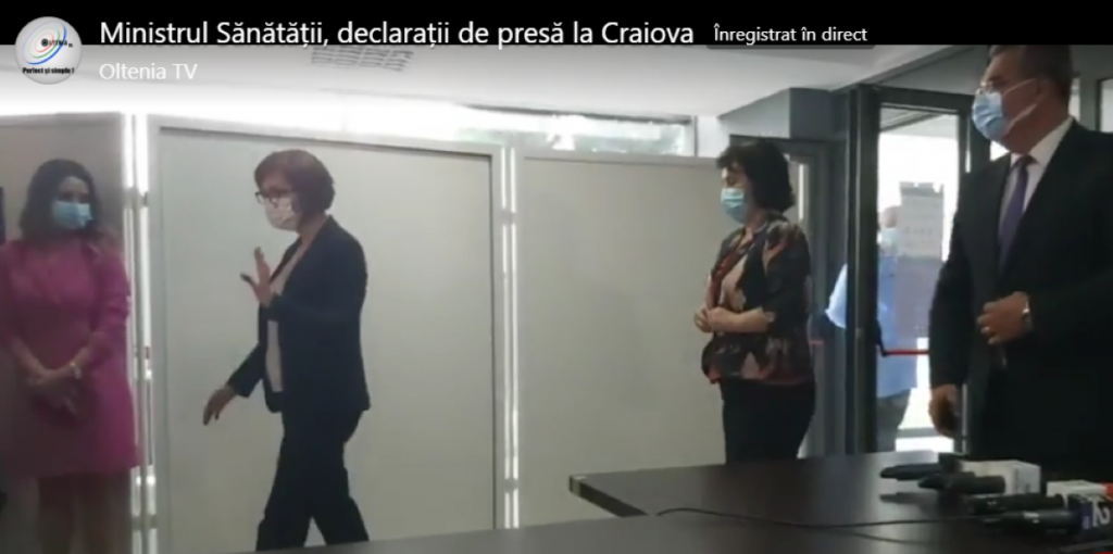 Întrebare pentru Ministrul Sănătății, la Craiova: „Știți că medicii care lucrează aici sunt neplătiți de mult timp?‟