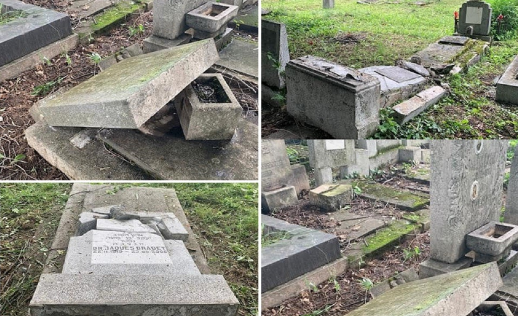 Profanarea de cimitire evreiești: “Făptașii nu sunt niciodată deferiți justiției”