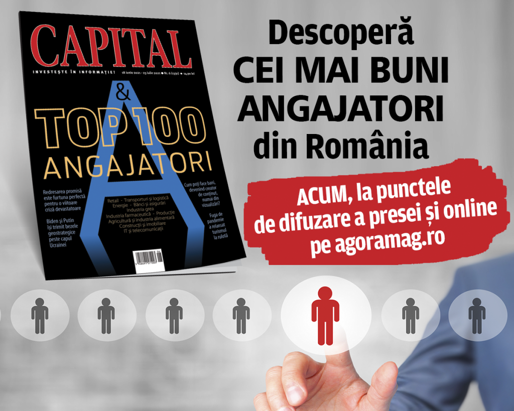 Noul număr al revistei Capital îți dezvăluie care sunt cei mai buni anagajatori din România