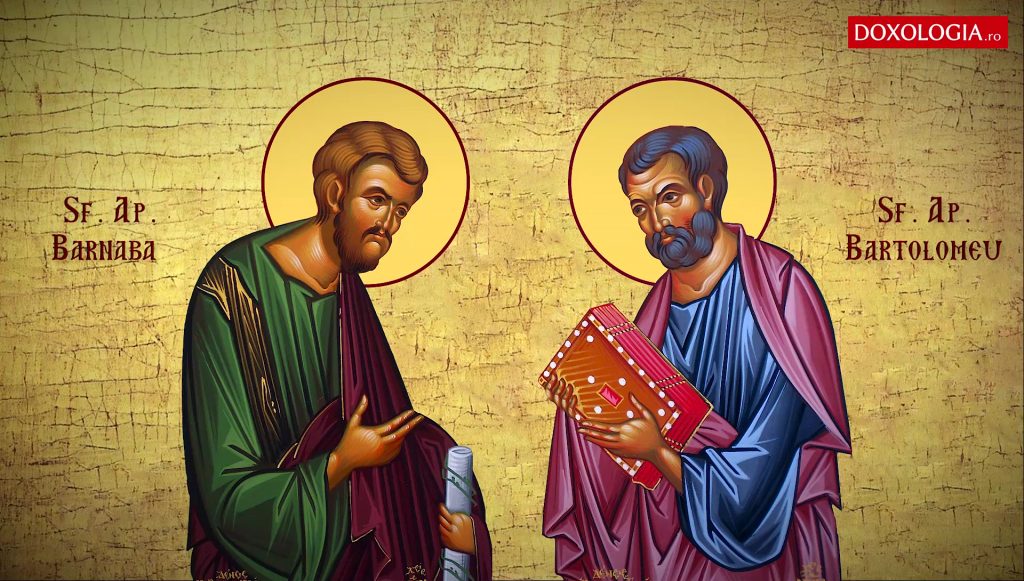Bartolomeu și Barnaba - Calendar creștin ortodox: 11 iunie
