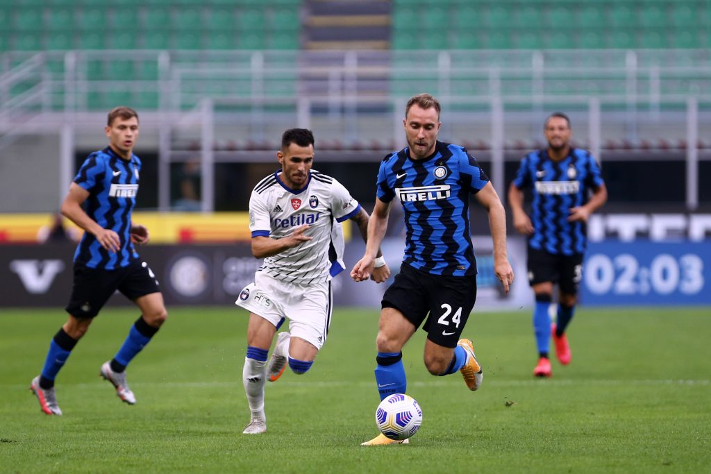 După ce a scăpat miraculos de moarte, Christian Eriksen a revenit la Inter Milano. Revedere și cu românul Ionuț Radu. VIDEO