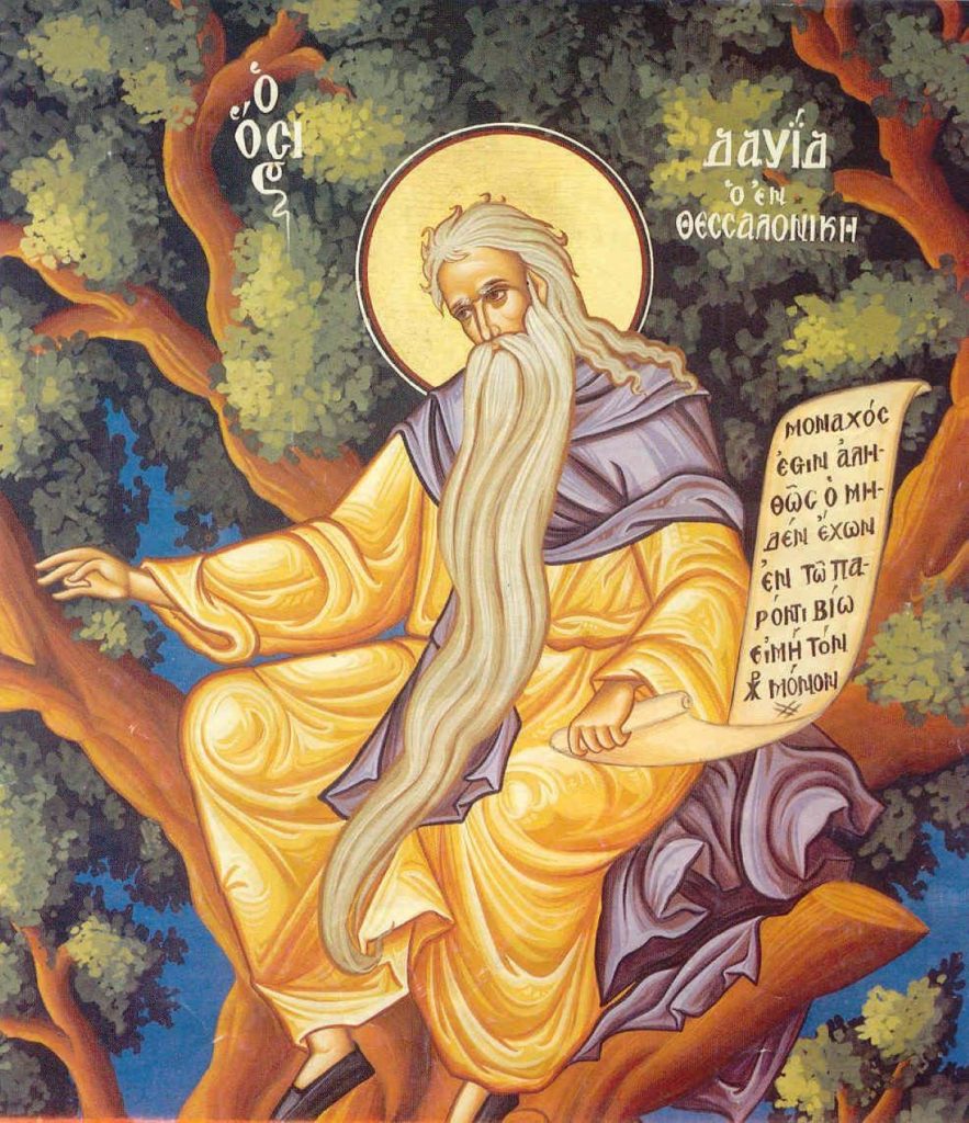 Calendar creștin ortodox, 26 iunie. Cuviosul David din Tesalonic, sfântul care tămâia cu mâna goală