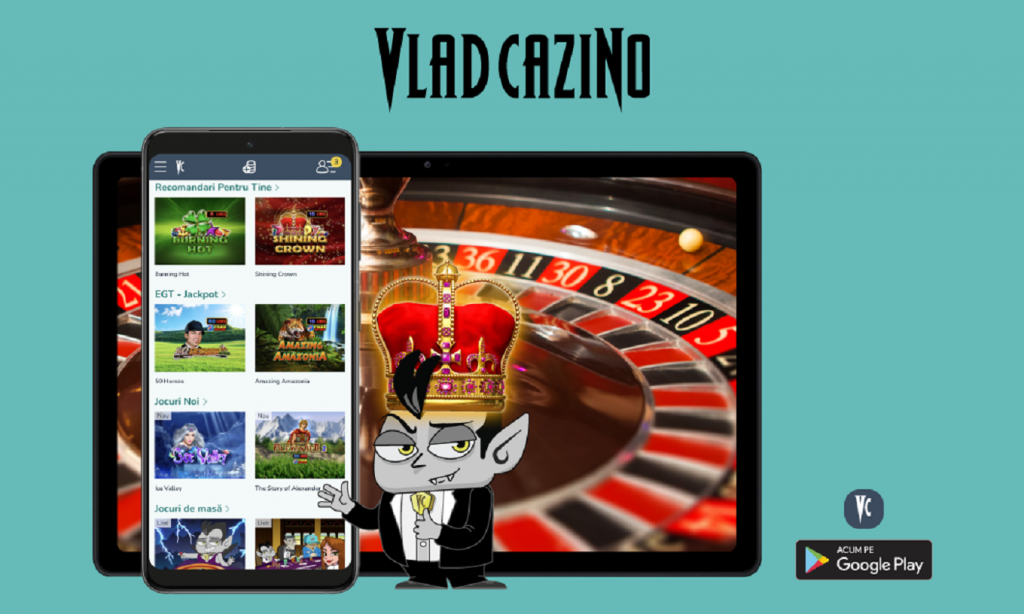 Aplicația Vlad Cazino pentru Android a devenit disponibilă în Google Magazin Play