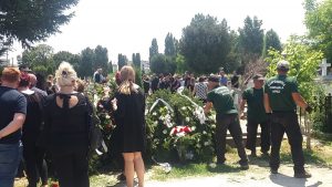 Înmormântare Ioan Crișan. foto:aradon.ro