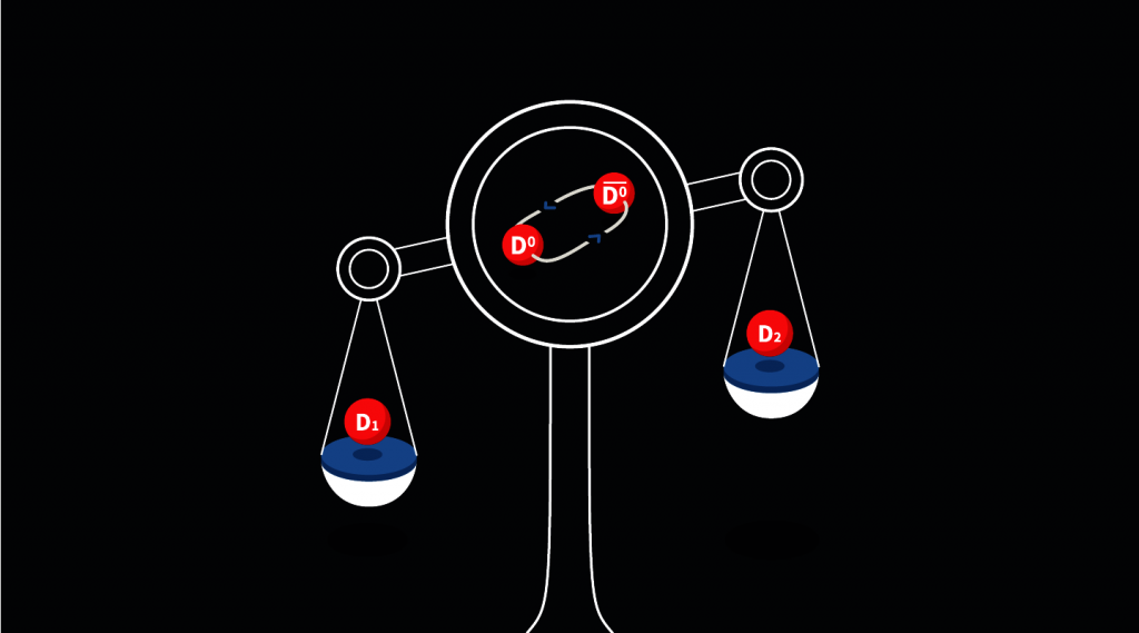 D0 – particula care se transformă în antiparticulă. LHCb măsoară cea mai mică diferență de masă între particule (duminica)