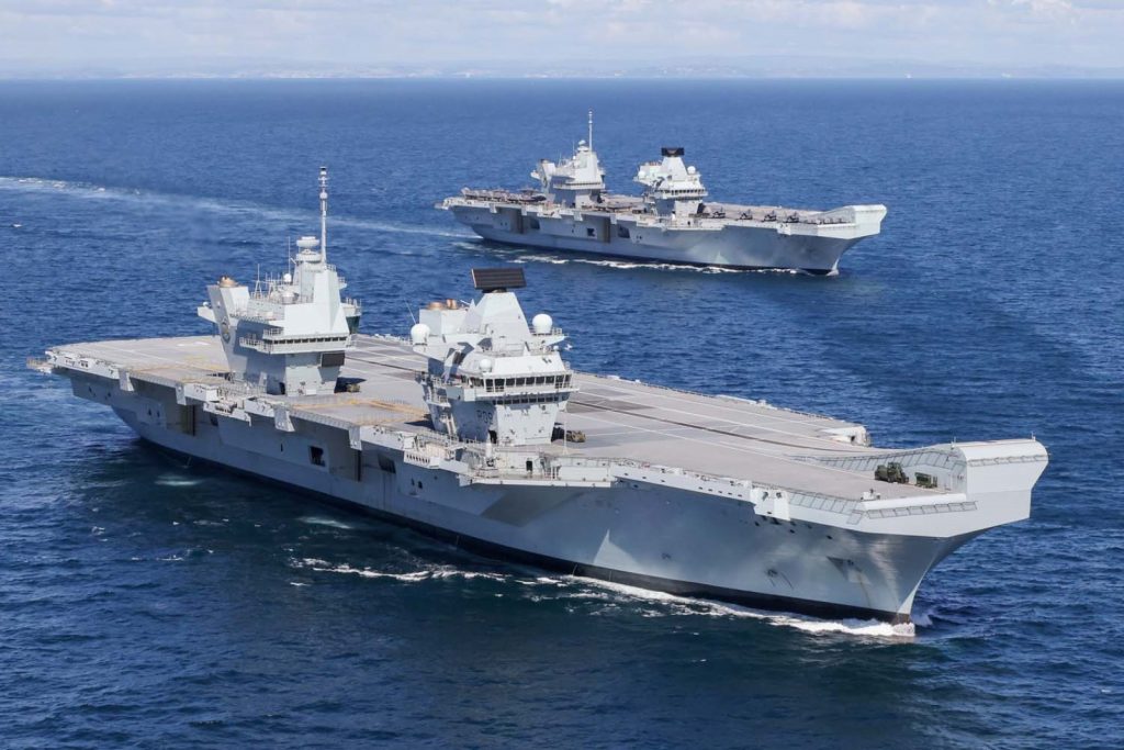 Marea Britanie își arată mușchii față de Beijing. Portavionul HMS Elisabeth va fi relocat în Marea Chinei de Sud