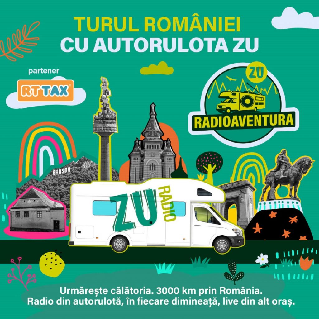 Buzdu si Morar, Emma si Tea pornesc în RADIOAVENTURA, Turul României cu Autorulota ZU (P)