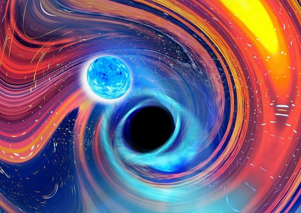 Primele unde gravitaționale de la coliziuni de găuri negre cu stele de neutroni