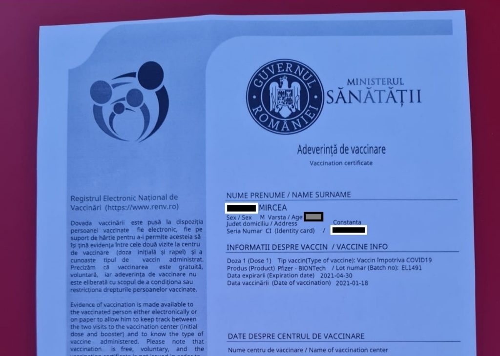 Scandalul certificatelor de vaccinare explodează. Val de sesizări transmis către poliție