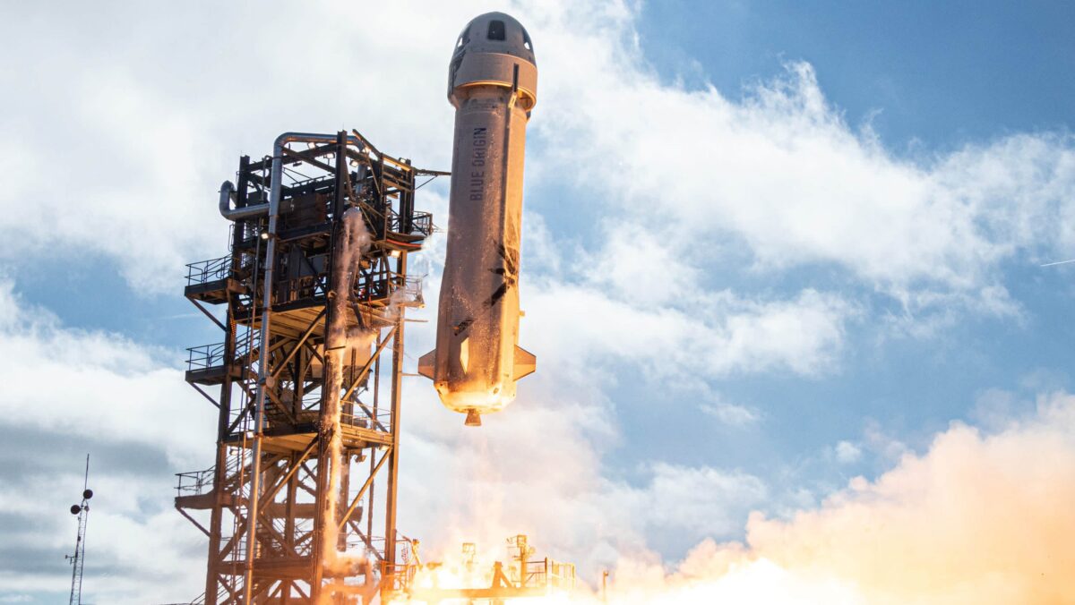 Blue Origin, deținută de Jeff Bezos, va pleca din nou în spațiu