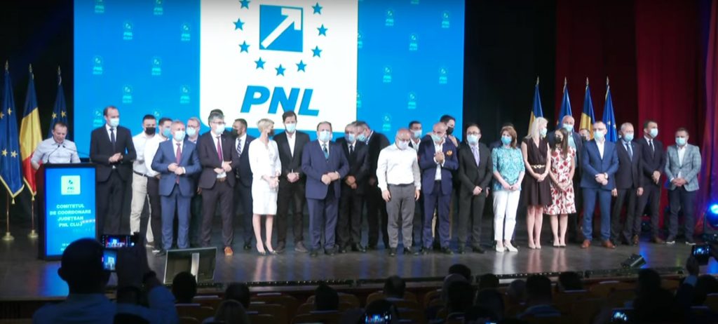 Cine sunt liderii PNL care au urcat cu Florin Cîțu pe scena de la Cluj. Lista completă
