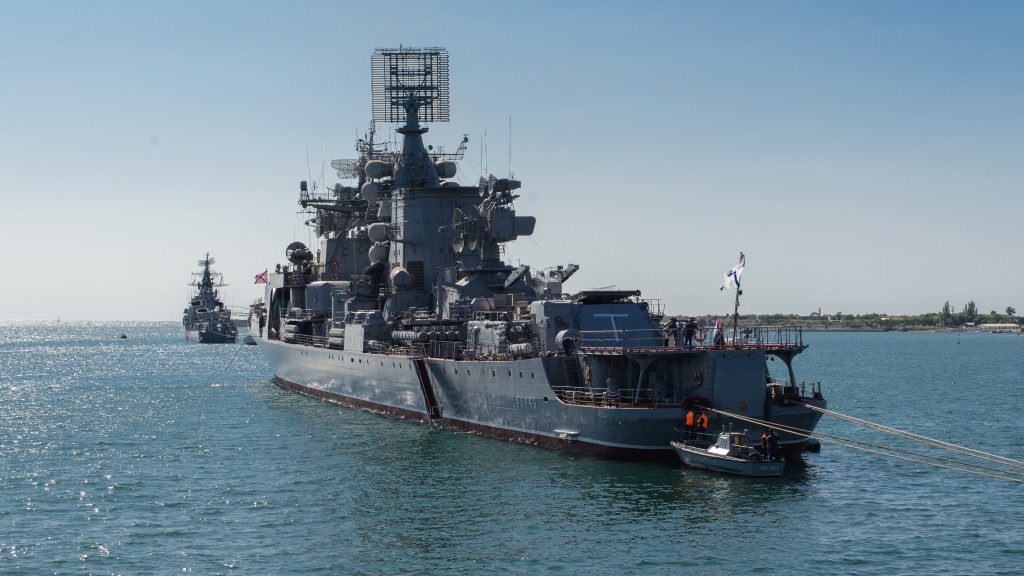 Armata ucraineană: Rusia menţine în Marea Neagră o navă neînarmată cu rachete Kalibr