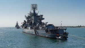 Flota Rusă se retrage. Sevastopol, aproape gol!