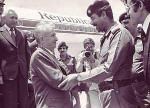 Ceausescu si Saddam Hussein