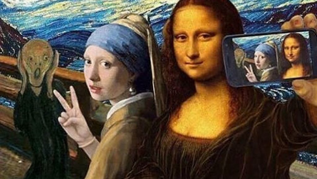 „Epidemia” selfie-urilor: arta există doar pe fundal, în prim-plan e omul narcisist. Degradarea culturii în era tehnologiei