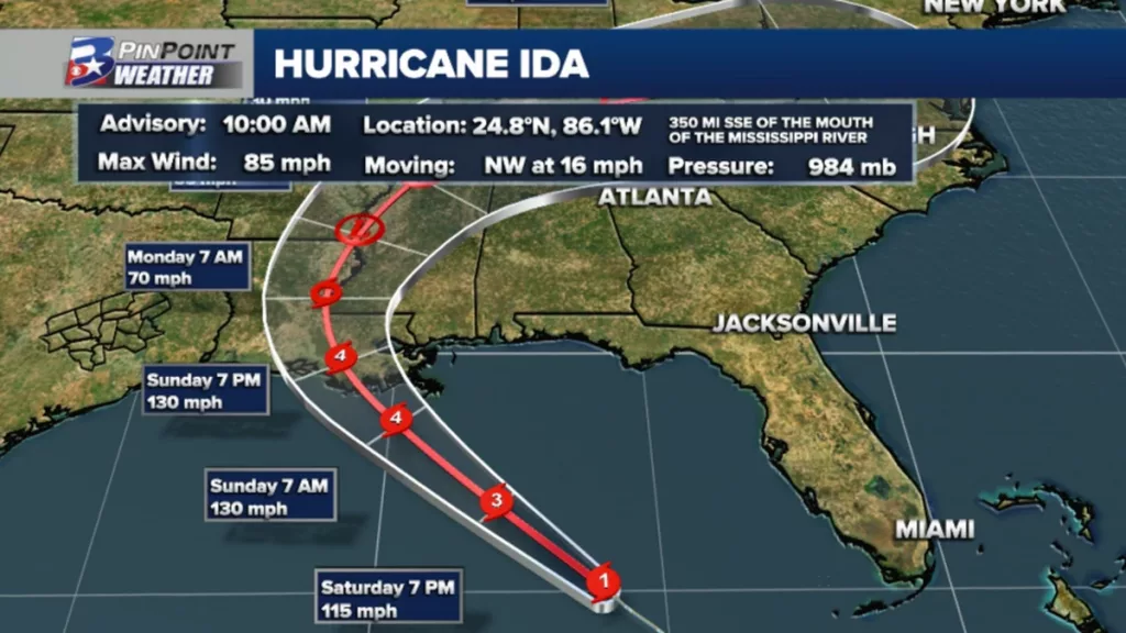 De ce au intrat americanii în panică: uraganul Ida seamănă îngrijorător de mult cu devastatorul Katrina. În plus, lovesc exact în aceeași zi