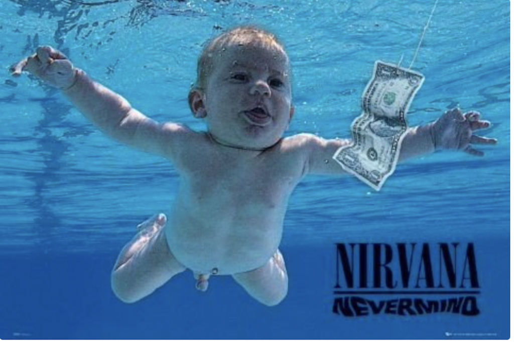 Bebelușul de pe albumul “Nevermind“ dă în judecată Nirvana. Susține că ar fi fost pornografie infantilă