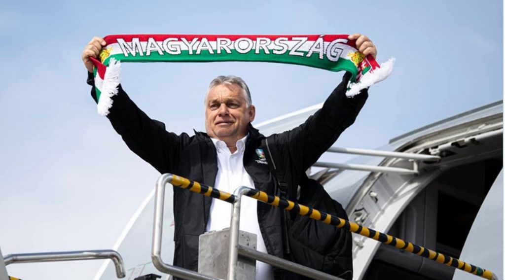 Viktor Orban, încă un gest provocator la adresa României. Ținuta cu care s-a afișat la un meci de fotbal