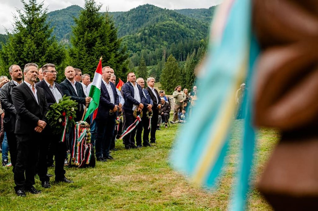 Oficial maghiar, în Valea Uzului: „Avem dreptul. Problema Ţinutului Secuiesc va fi întotdeauna o problemă de suflet”. FOTO