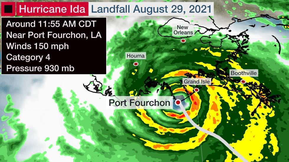 VIDEO. Totul despre uraganul Ida, care a lovit Louisiana cu rafale de vânt de peste 240 km/h. E cel mai puternic înregistrat vreodată