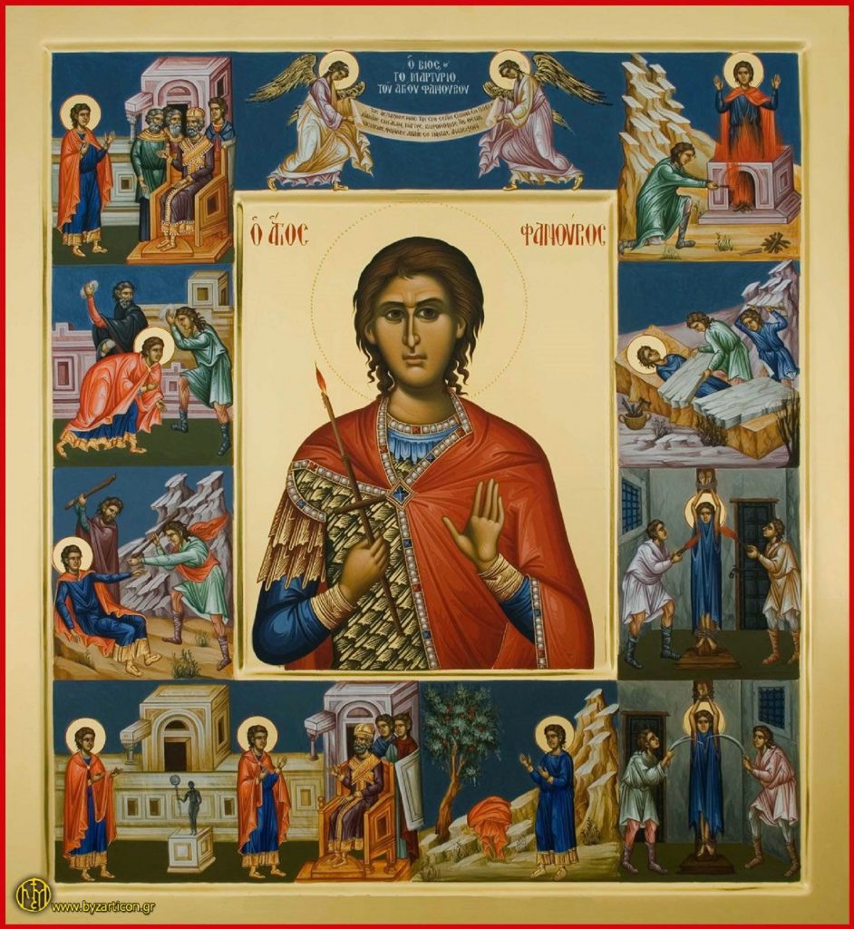 Calendar ortodox, 27 august. Rugăciunea Sfântului Mucenic Fanurie