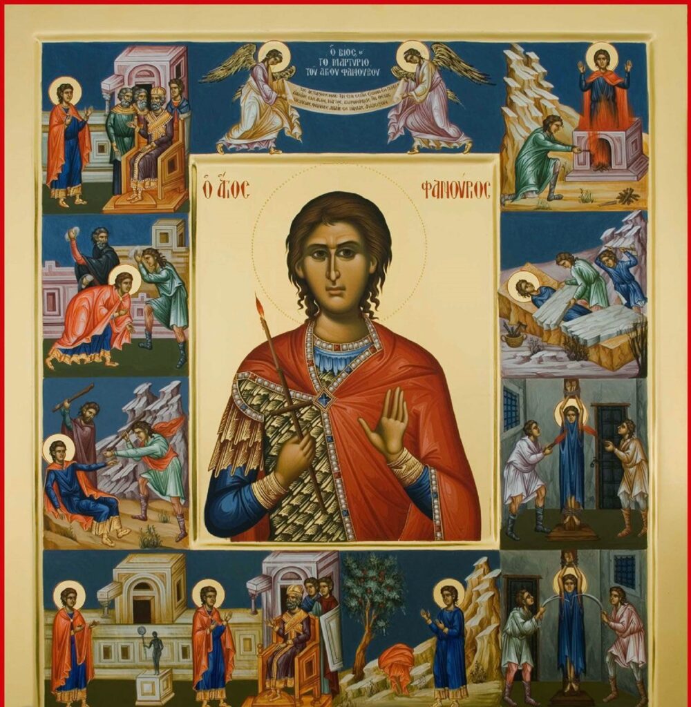 Calendar creștin ortodox, 27 august. Sfântul Fanurie, protectorul celor care se află în necaz
