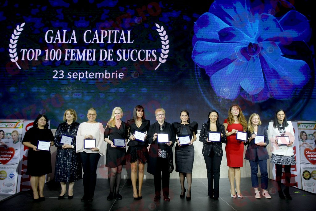 Revista Capital a lansat ”Top 100 femei de succes din România”. Laureatele ediție din acest an au fost premiat în cadrul unei gale