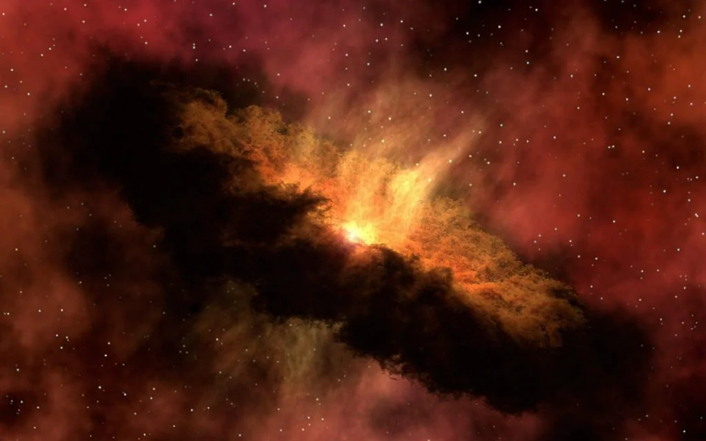 Există o gaură monstruoasă în univers. O explozie violentă a rupt o cavitate uriașă în spațiu. FOTO