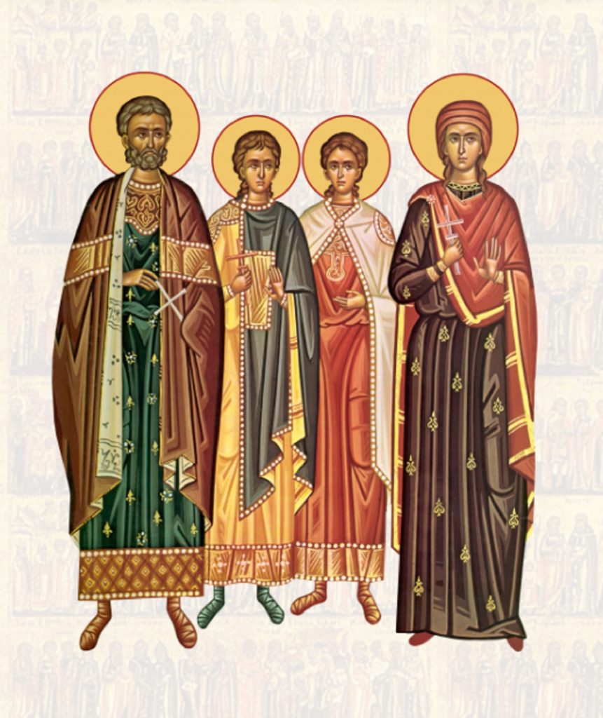 Calendar ortodox, 19 septembrie 2021. Sfinții Mucenici Eustatie, Teopista, Agapie și Teopist
