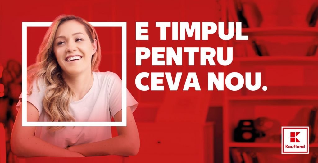 Kaufland lansează campania de brand de angajator „E TIMPUL PENTRU CEVA NOU”, anunță transparentizarea salariului brut de pornire și introduce un asistent digital care să îi ghideze pe candidați în procesul de aplicare