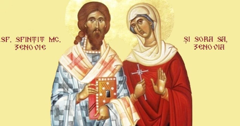 Calendar creștin ortodox, vineri 29 octombrie. Sfinții Mucenici Zenovie episcopul și Zenovia, sora sa; Moșii de toamna