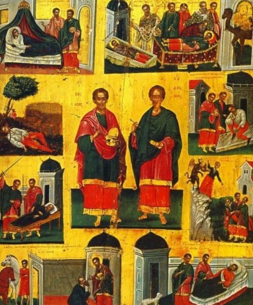 Calendarul Ortodox, 1 noiembrie: Sărbătoare mare pentru credincioși. Cum și-au tămăduit Sfinții Doctori fără de argint semenii