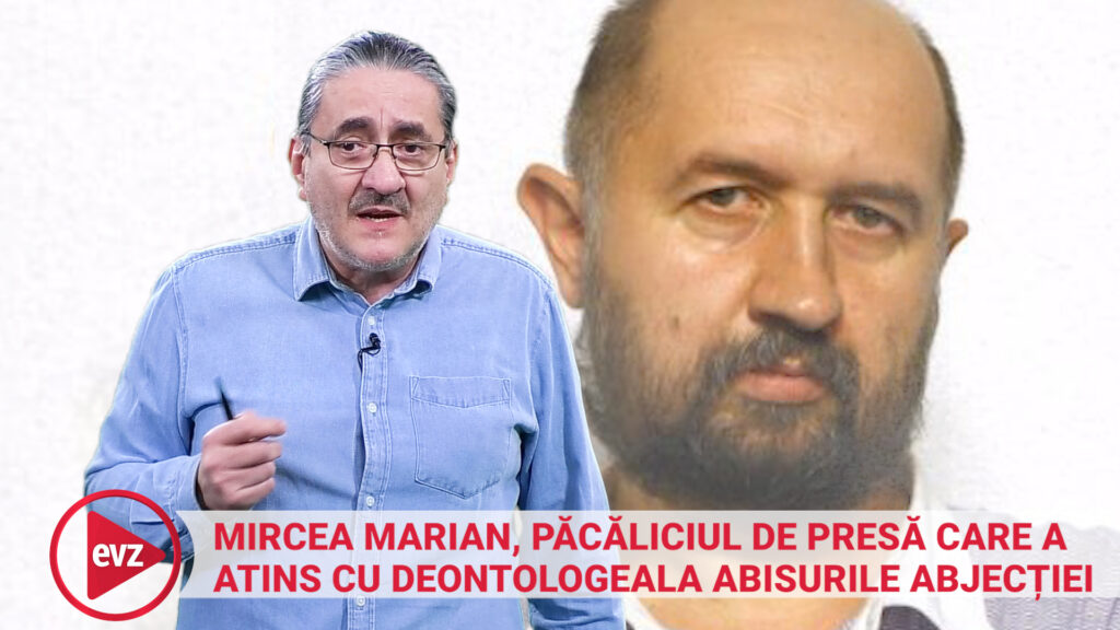 Mircea Marian, păcăliciul de presă care a atins cu deontologeala abisurile abjecției