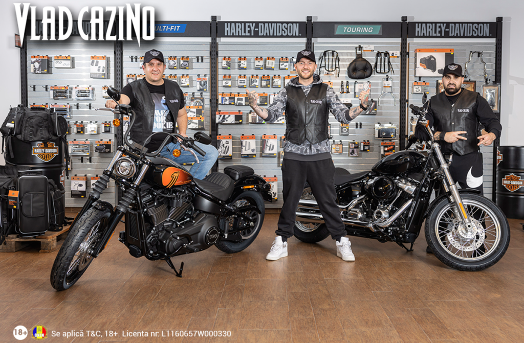 Au fost câștigate primele 2 Harley Davidson, încă 3 rămân de acordat în campania Vlad Cazino