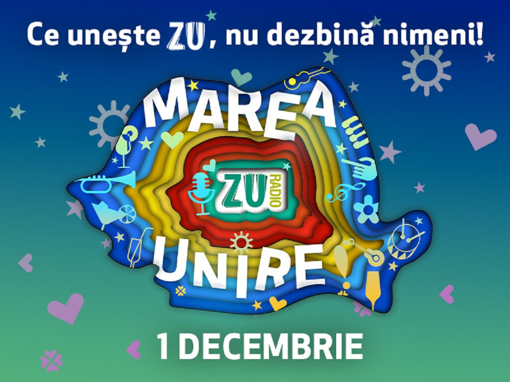 Mihai Morar, Daniel Buzdugan, Emma de la ZU  te invită să petreci Marea Unire ZU,  pe 1 Decembrie, la Radio ZU