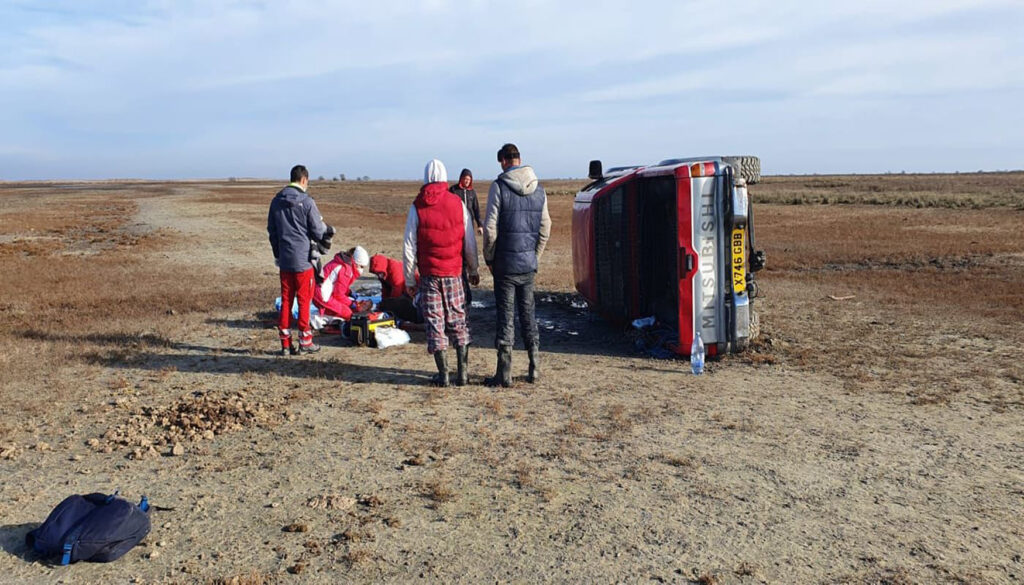Accident grav în România. A fost nevoie de intervenția unui elicopter SMURD