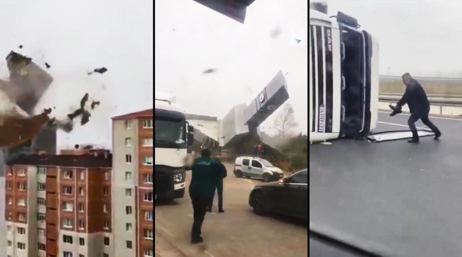 S-a dezlănțuit iadul pe pământ. Imagini cu furtuna violentă de la Istanbul, care a ucis patru oameni. VIDEO