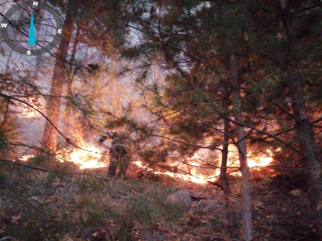 Incendiul de pădure din Oituz a fost stins! Pompierii s-au luptat cu flăcările timp de 9 zile