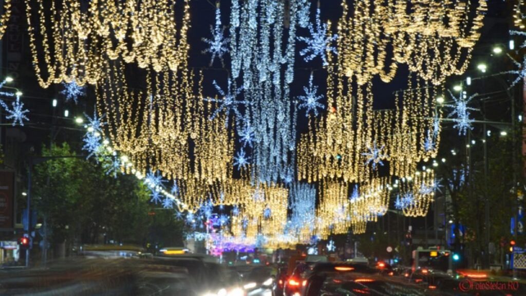 Se aprind luminițele de Crăciun în Capitală. Accesul la evenimentele organizate se face în baza certficatului verde. Sunt și excepții