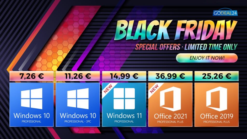 Ultima săptămână!!! Reducere de Black Friday – Windows 10 la doar 7€ ! Bucurați-vă de cumpărăturile de sărbători cu 66% reducere! (P)