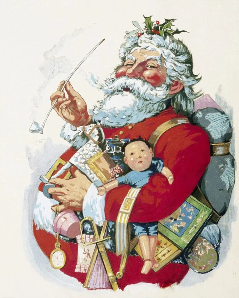 Încărcătura politică a primelor desene cu Moș Crăciun! Istoria secretă