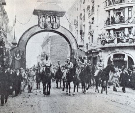 1 Decembrie 1918. „Zi de entuziasm, de delir”. Intrarea triumfală a Regelui Ferdinand și a Reginei Maria în București