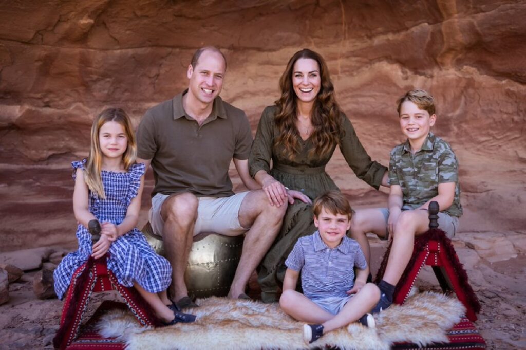 Motivul necunoscut pentru care prințul William și prințesa Kate au pozat în Iordania pentru felicitarea de Crăciun. Puțini știau acest amănunt