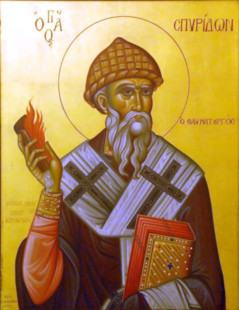 Calendar ortodox, 12 decembrie. Sfântul Spiridon, făcătorul de minuni