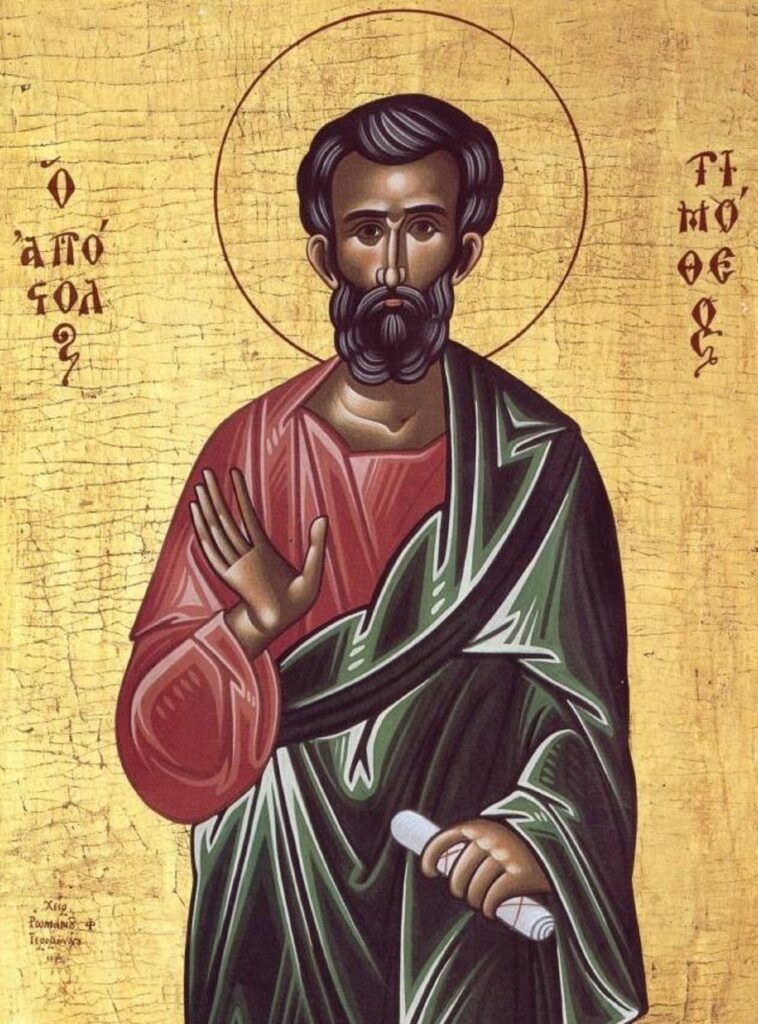 Calendar Ortodox sâmbătă 22 ianuarie. Sfântul Apostol Timotei; Sfântul Anastasie Persul