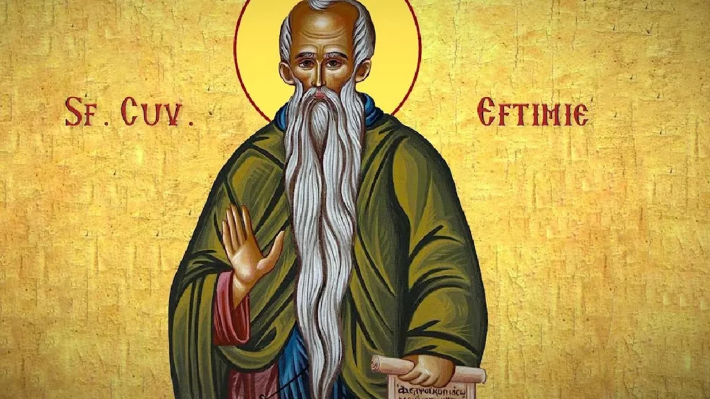 Calendar Creștin Ortodox, 20 ianuarie. Sfântul Eftimie cel Mare. A ajutat sute de femei